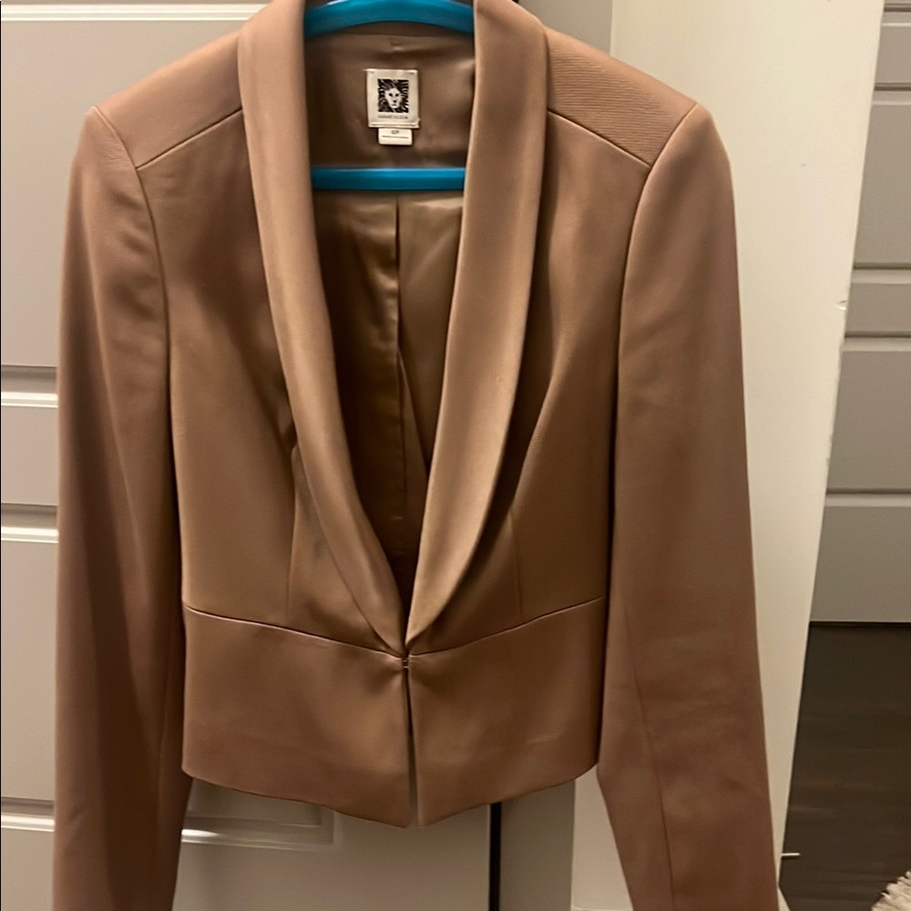 Anne Klein Elegant Tan Women's Jacket